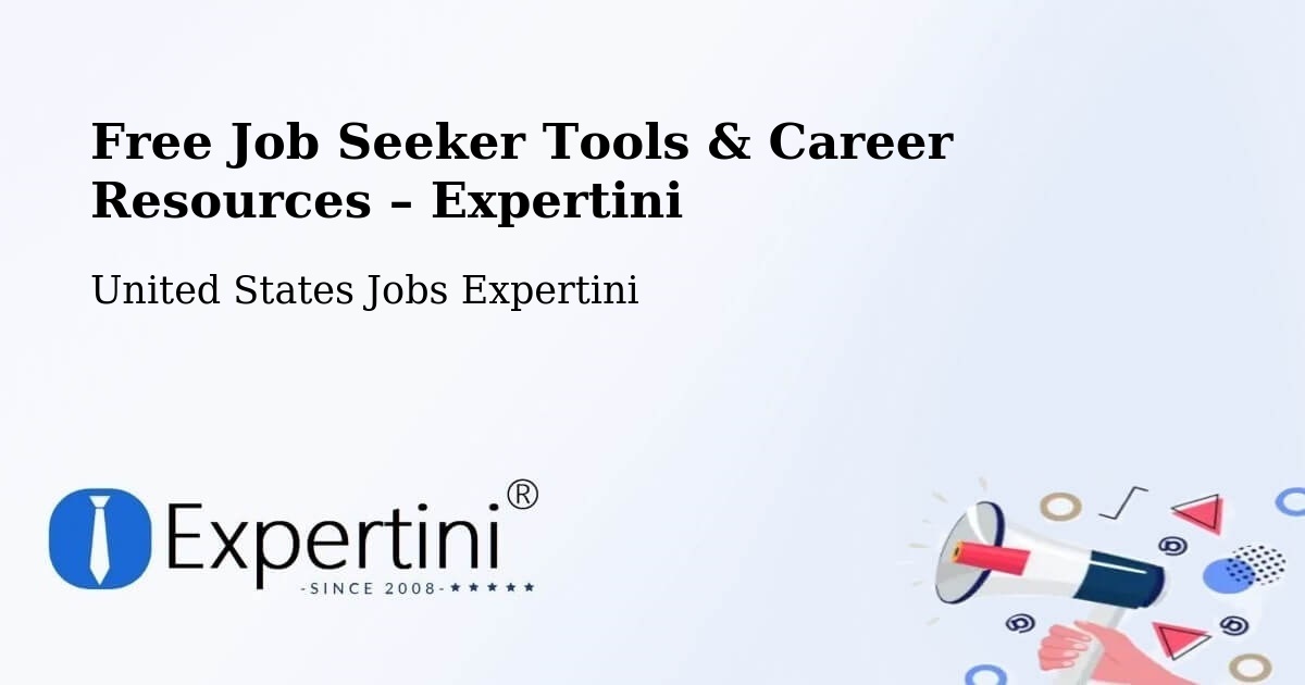 Free Job Seeker Tools & Career Resources – Niceville - Niceville, United States Jobs Expertini