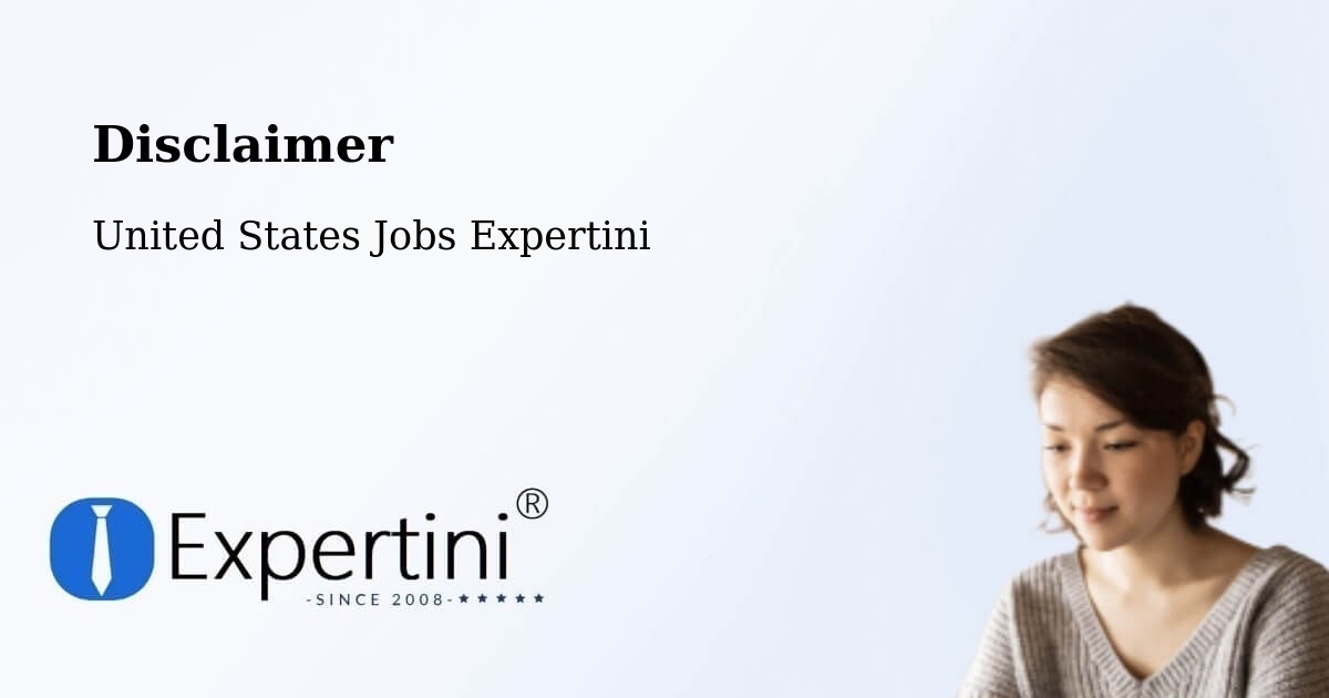 Disclaimer – Niceville - United States Jobs Expertini